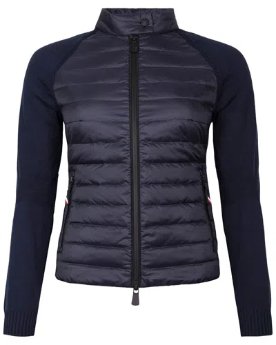 Moncler Grenoble Down Jacket In Blue