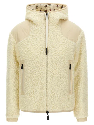 Moncler Grenoble Down Jacket In Neutral