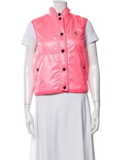 Pre-owned Moncler Grenoble Down Jacket In Pink