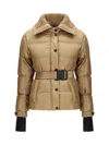 Moncler Grenoble Down Jackets In Brown