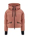 Moncler Pink Allesaz Down Jacket In Pink