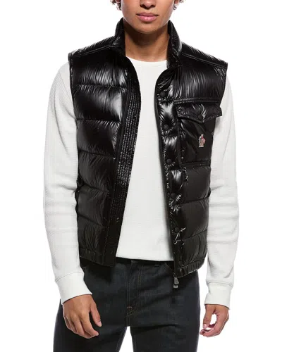 Moncler Grenoble Down Vest In Black