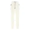 Moncler Drawstring-waist Cotton Track Pants In White