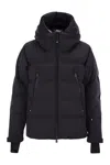 MONCLER MONCLER GRENOBLE FELLBERG - SHORT DOWN JACKET WITH HOOD