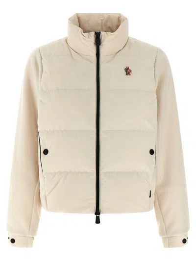 Moncler Grenoble Fleece Sweatshirt In Neutral