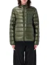 Moncler Olive Green Nylon Fraser Down Jacket In Green