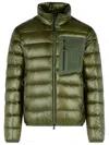 Moncler Olive Green Nylon Fraser Down Jacket In Green