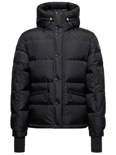 Moncler Kasanka Hooded Insulated Ski Jacket In Black