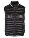Moncler Grenoble Women Black Nylon Gumiane Down Jacket