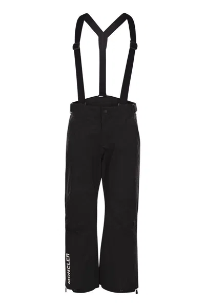 Moncler Grenoble Gore-tex Ski Trousers In Black