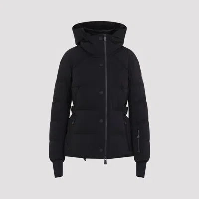 Moncler Grenoble Grenoble Quilted Feather Down Jacket In Black