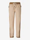 Moncler Grenoble Grenoble Technical Joggers In Brown