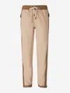 Moncler Grenoble Grenoble Technical Joggers In Brown