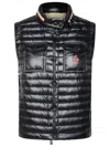 MONCLER MONCLER GRENOBLE 'GUMIANE' BLACK POLYAMIDE VEST