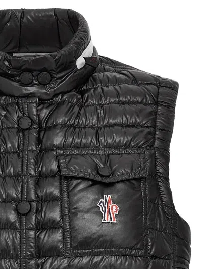 Moncler Grenoble 'gumiane' Vest In Black