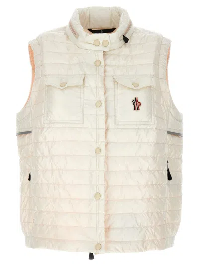 Moncler Grenoble 'gumiane' White Polyamide Vest