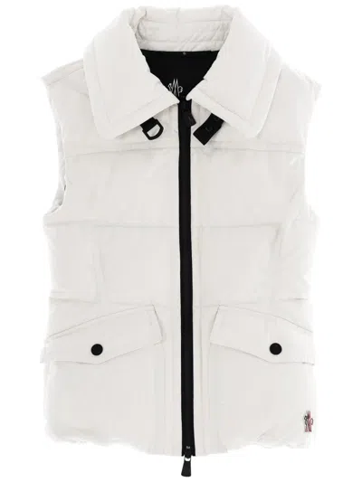 Moncler Grenoble Hallaine Vest In White