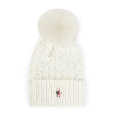 Moncler Grenoble Hat In White