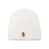 Moncler Relaxed Style Ribbed Texture Turn-up Brim Hat