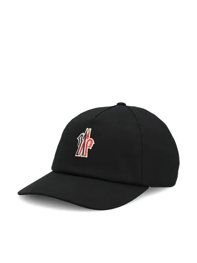 Moncler Black Signature Baseball Hat