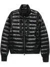 Moncler Hers Padded Jacket Zipped Pockets In Black