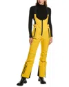 Moncler High Performance Nylon Blend Ski Suit In Yellow