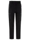 Moncler Grenoble High Waist Sport Trousers In Black