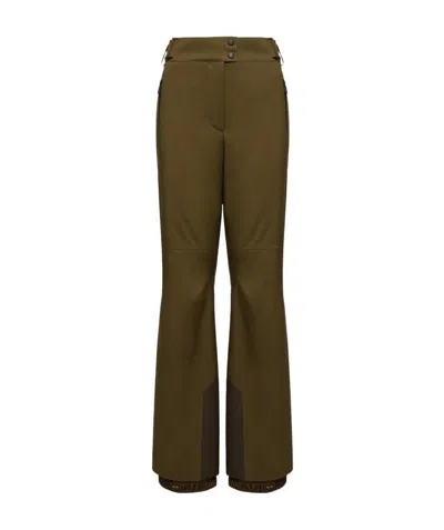 Moncler Grenoble High-rise Ski Performance Trousers In Green