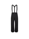 Moncler Adjustable Strap Nylon Technical Pants In Black