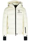Moncler Isorno White Hooded Ski Down Jacket In White
