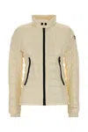 Moncler Grenoble Ivory Nylon Walibi Down Jacket In White