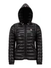 Moncler Karura Transformable Shiny Black Puffer Jacket