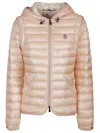 Moncler Karura 2-in-1 Hooded Short Down Jacket In Multicolor