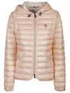 Moncler Karura 2-in-1 Hooded Short Down Jacket In Multicolor