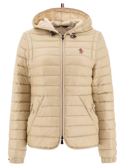 Moncler Grenoble Day Namic Down Jacket In Beige