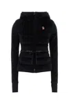 Moncler Grenoble Hooded Sweatshirt In Polartec In Black