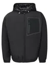 Moncler Bergun Reversible Down Jacket In Blue