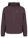 Moncler Grenoble Jackets In Burgundy