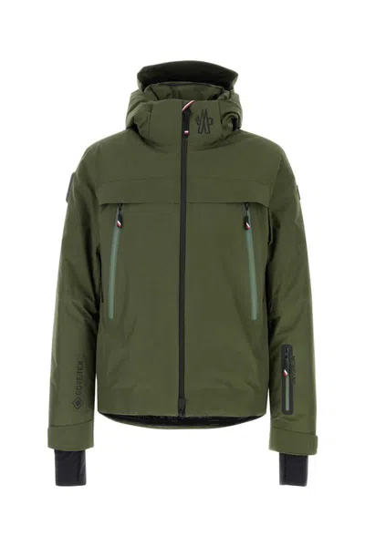 Moncler Balmhorn Hooded Jacket In Green