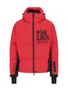 Moncler Boys Joe Padded Jacket In Red