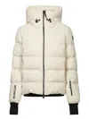 Moncler 'arcesaz' Short Down Jacket In White
