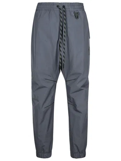 Moncler Jogger Pants In Grey Polyester