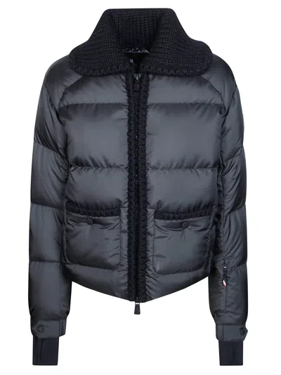 Moncler Grenoble Jolie Bomber Jacket For Women In Nero