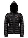 Moncler Karura Transformable Shiny Black Puffer Jacket