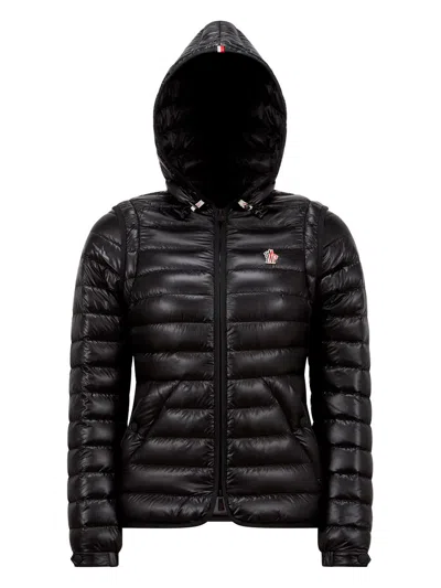 MONCLER GRENOBLE KARURA 2-IN-1 HOODED SHORT DOWN JACKET