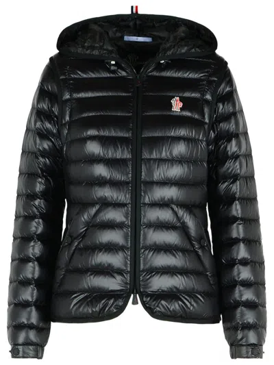 MONCLER MONCLER GRENOBLE 'KARURA' BLACK POLYAMIDE JACKET