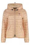 Moncler Karura 2-in-1 Hooded Short Down Jacket In Yellow