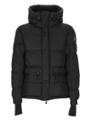 Moncler Grenoble Kasanka Hooded Down Ski Jacket Clothing In Black