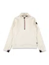 Moncler Grenoble Kids Polartec® Half-zip Top In White