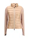 Moncler Padded Zip-fastening Jacket In Pink